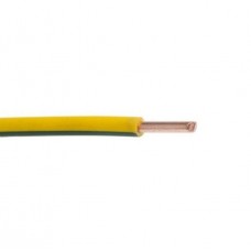  Καλώδιο Μονοπολικό NYA 0,5mm² Κίτρινο/Πρασινο